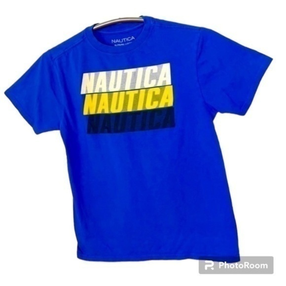 NAUTICA | Youth Size XL (18-20) Blue NAUTICA Wind Style Shirt - Picture 1 of 7
